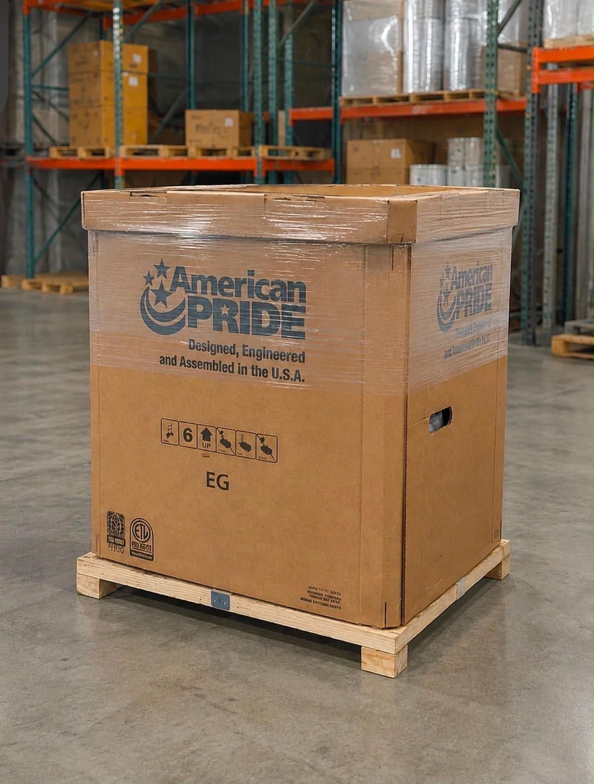 Goodman condenser & air handler HVAC split system photo 3