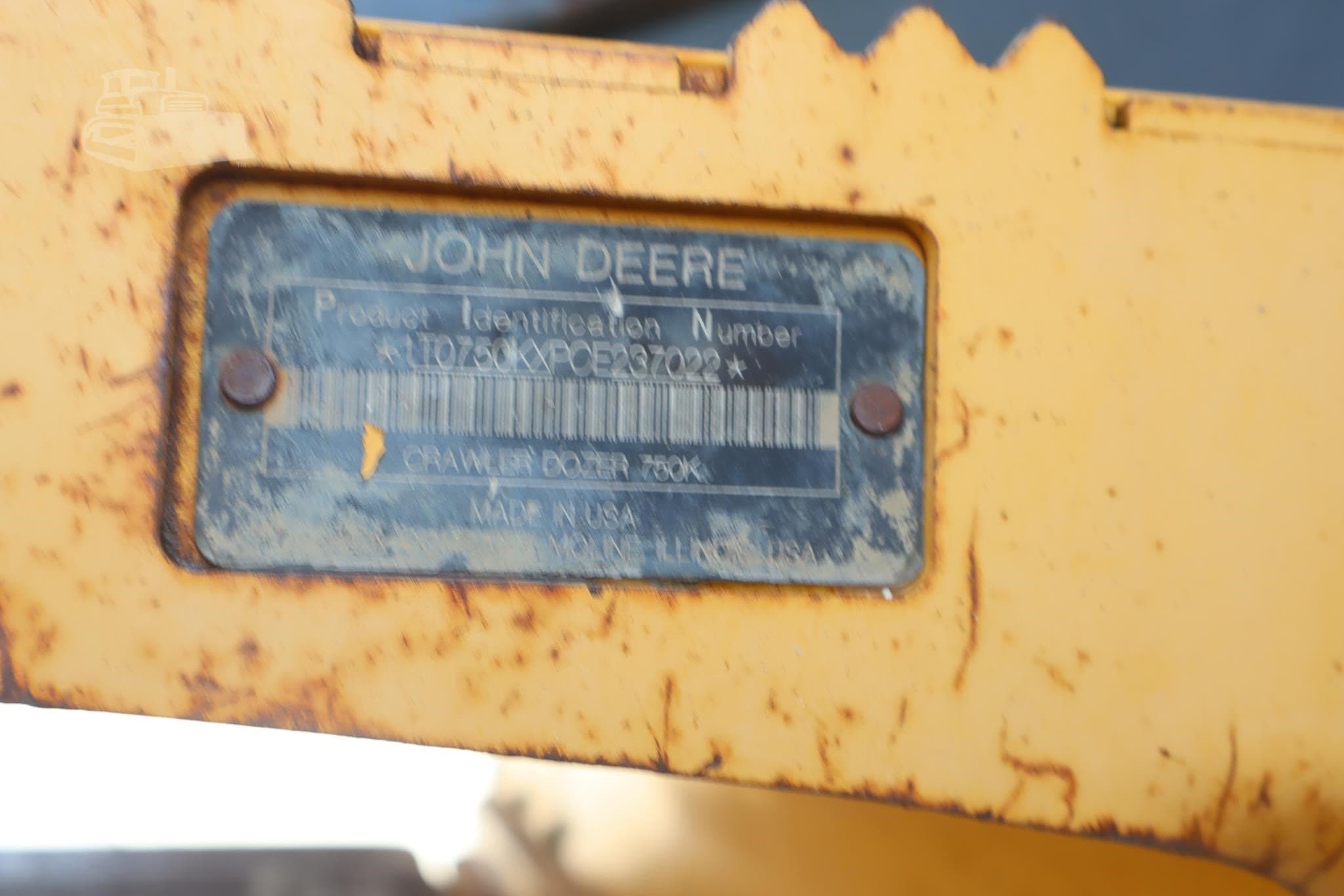 2013 JOHN DEERE 750K DOZER — AC CAB photo 9