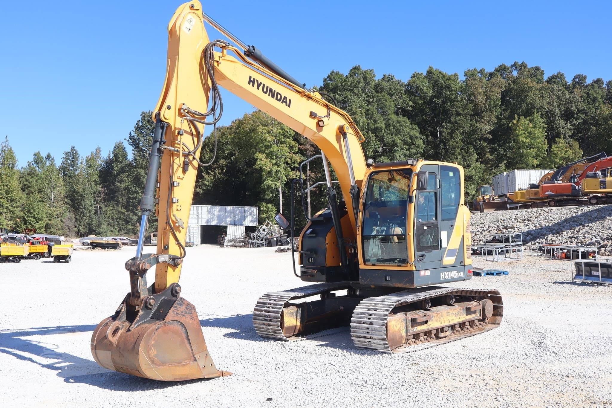 2017 HYUNDAI HX145 LCR EXCAVATOR — AUX HYD, GPS