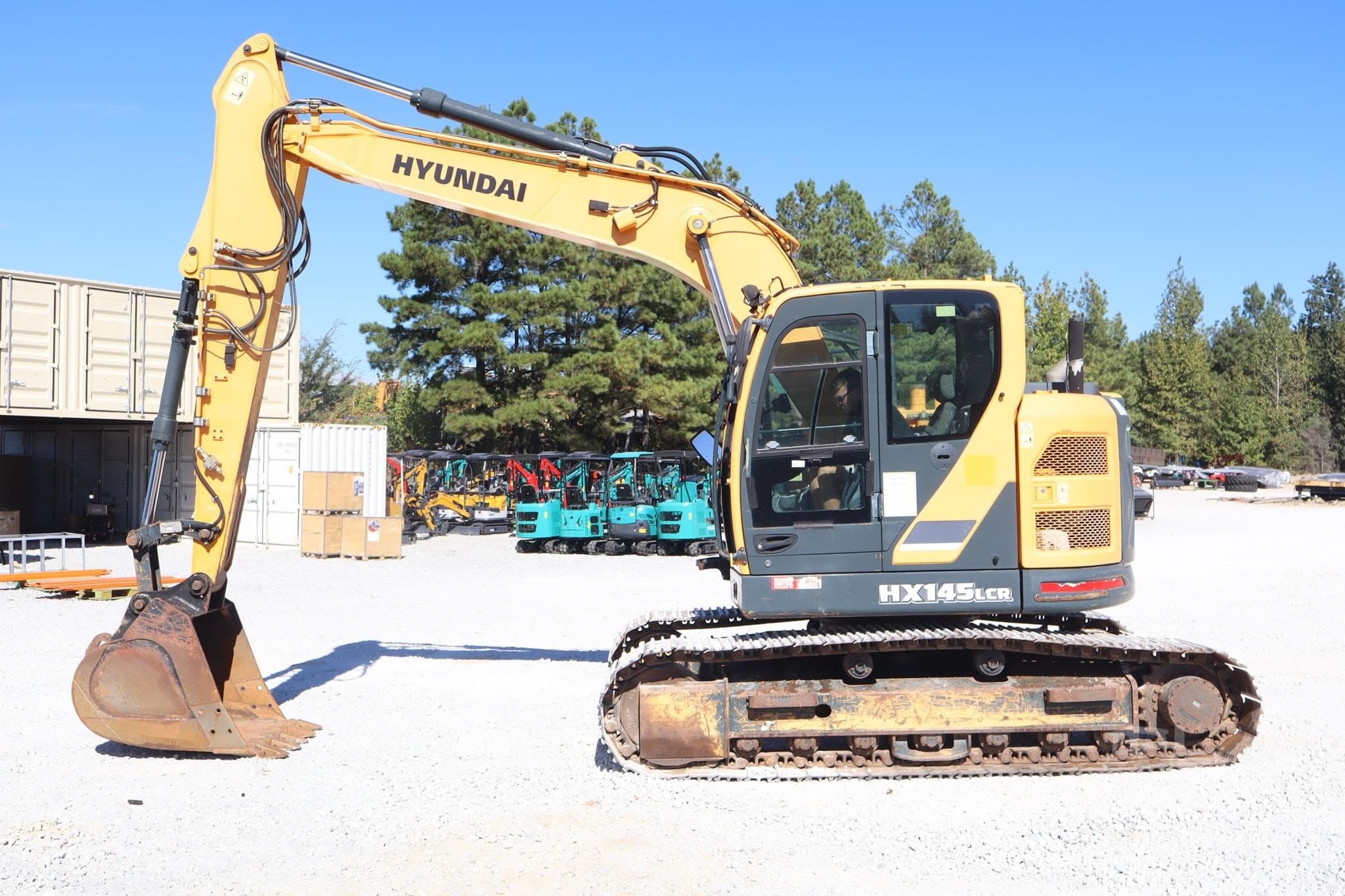 2017 HYUNDAI HX145 LCR EXCAVATOR — AUX HYD, GPS photo 2