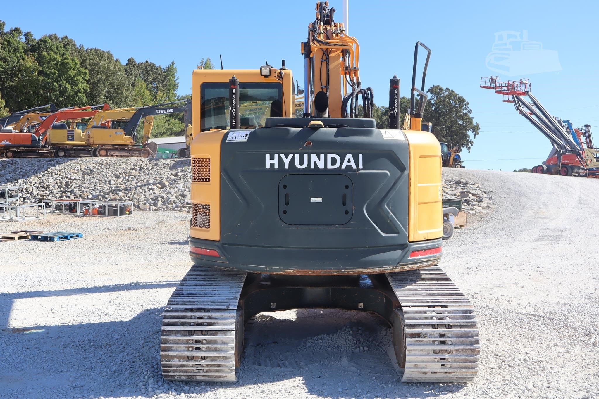 2017 HYUNDAI HX145 LCR EXCAVATOR — AUX HYD, GPS photo 4