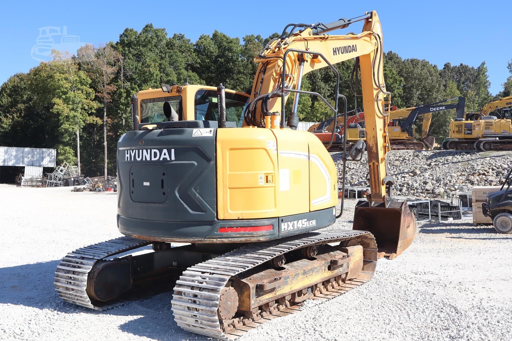 2017 HYUNDAI HX145 LCR EXCAVATOR — AUX HYD, GPS photo 5
