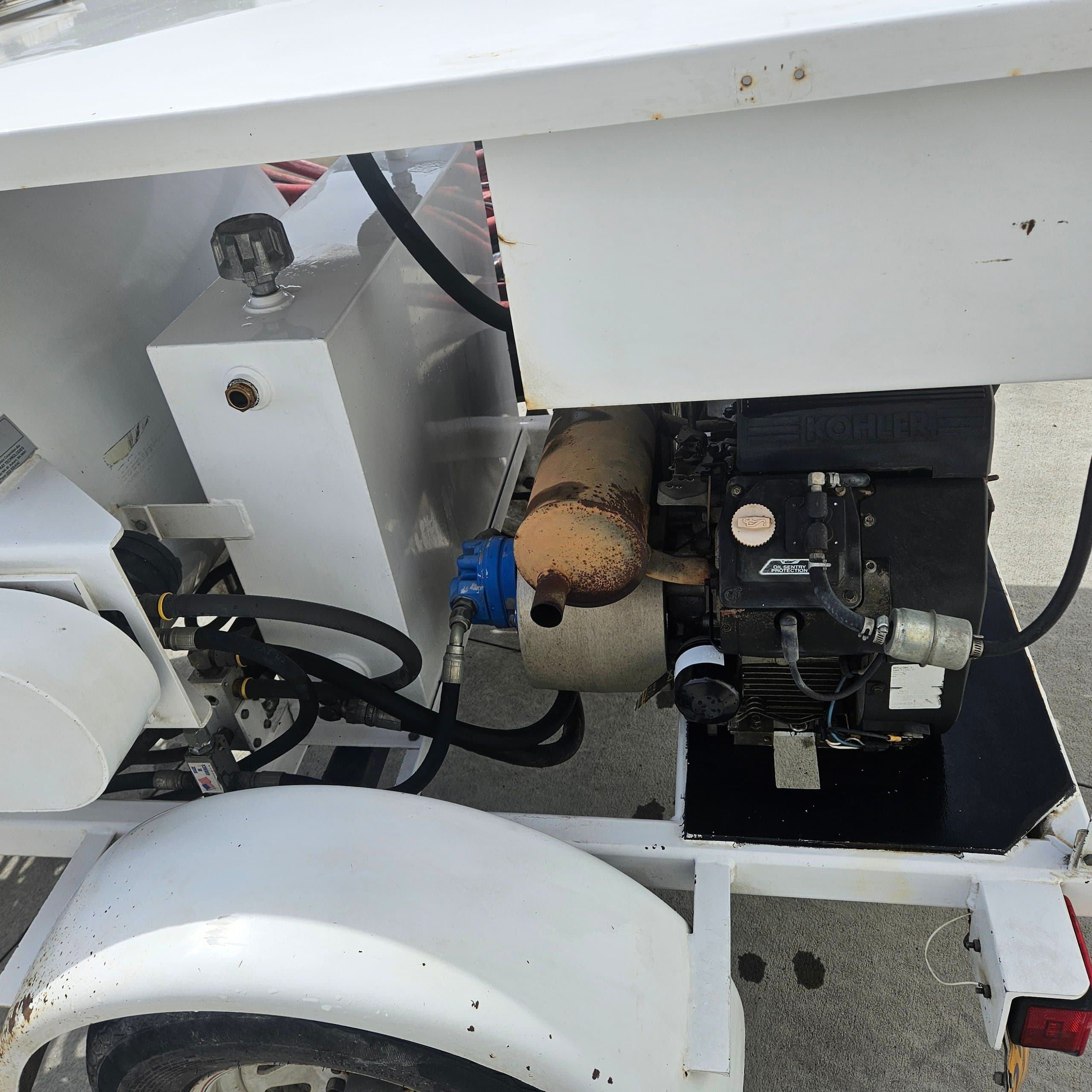 2001 American Spray Technologies Spray-Tek 150-1G trailer-mounted spray rig photo 6