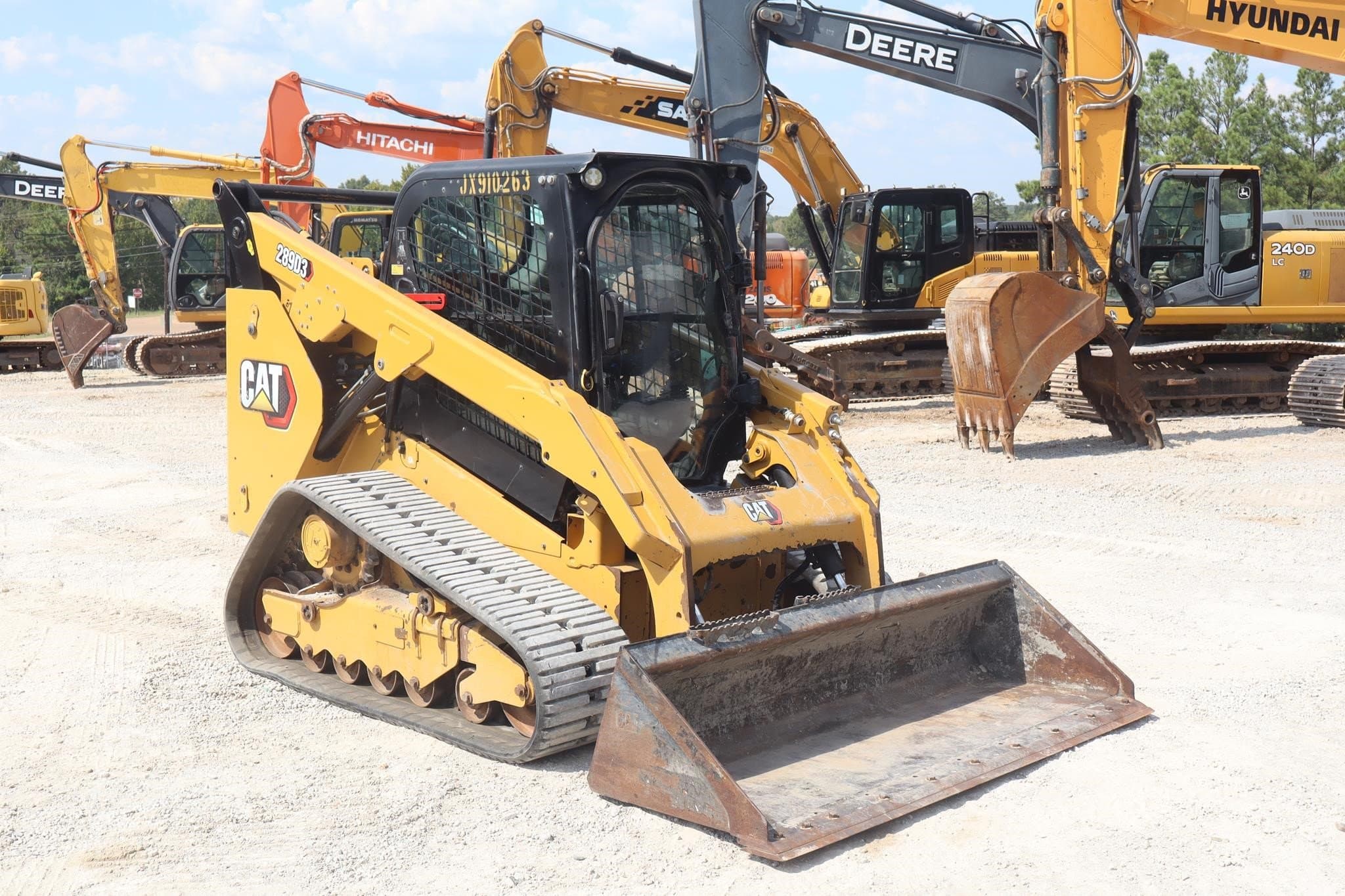 HIGH-FLOW 2022 CAT 289D3, ENCLOSED AC CAB, 2-SPEED, HYDRAULIC QUICK ATTACH photo 5