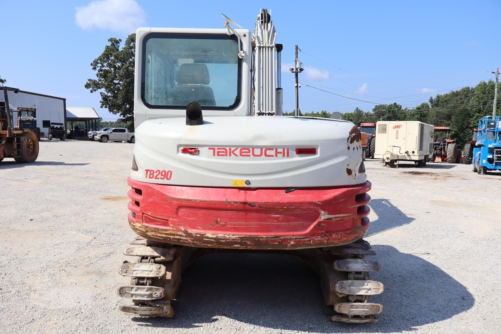 TAKEUCHI TB290 WITH TAG HYDRAULIC THUMB, COUPLER AND HIGH-FLOW AUX photo 3